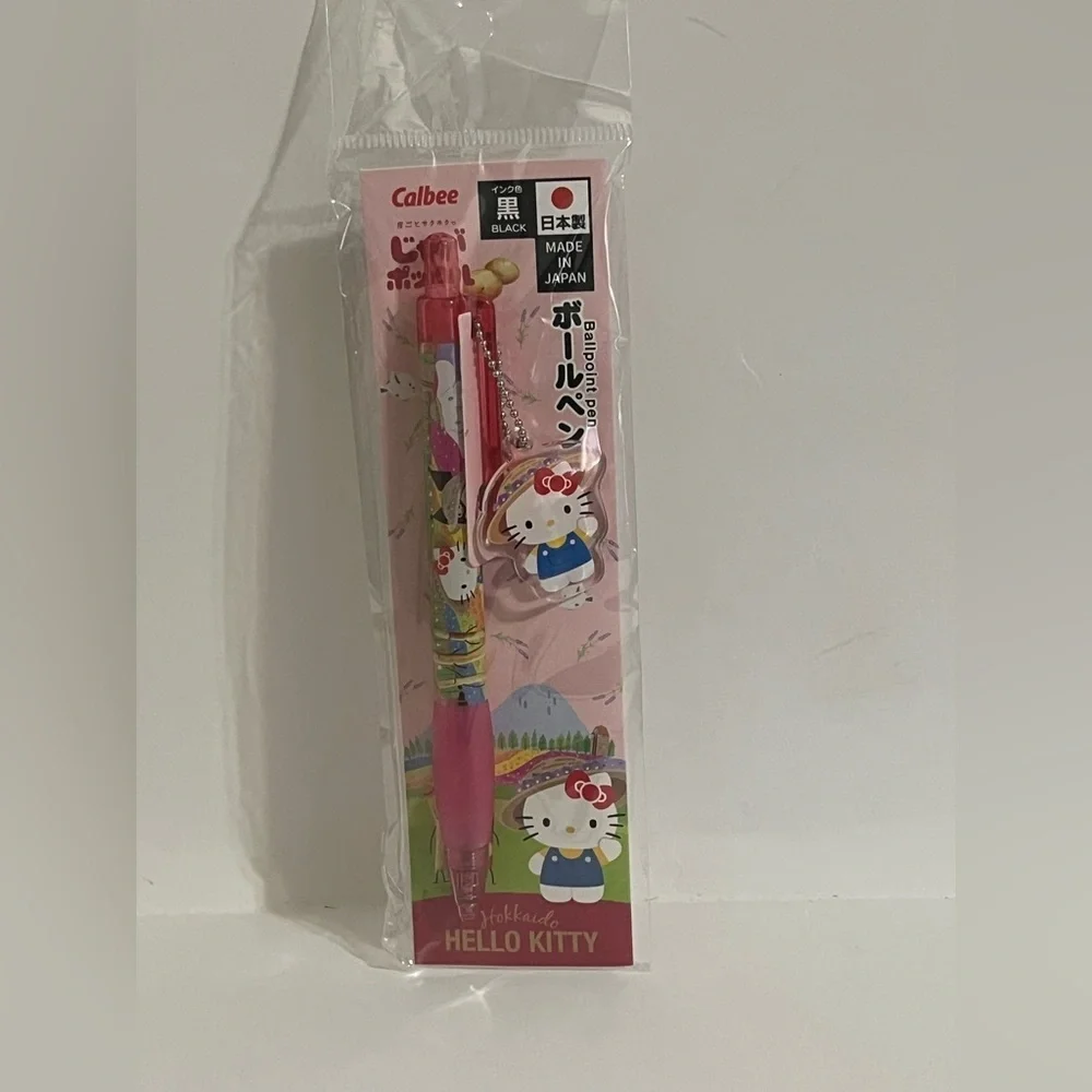 Hello Kitty Limited Release Hokkaido Japan Calbee Collaboration Ballpoint Pen